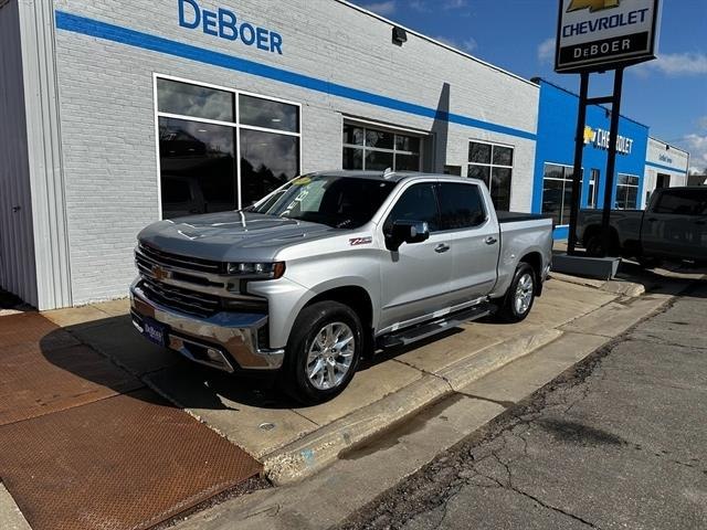 Used 2021 Chevrolet Silverado 1500 LTZ with VIN 1GCUYGED0MZ402763 for sale in Edgerton, Minnesota
